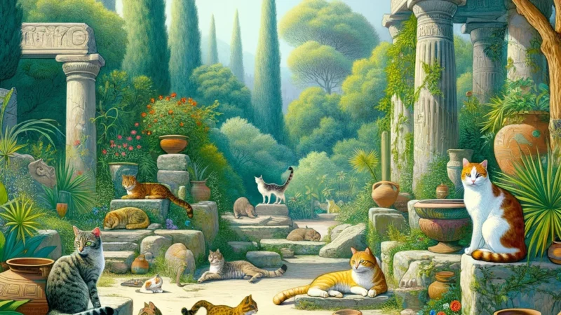 The Purring Companions: How Cats Charmed Their Way into Domestication