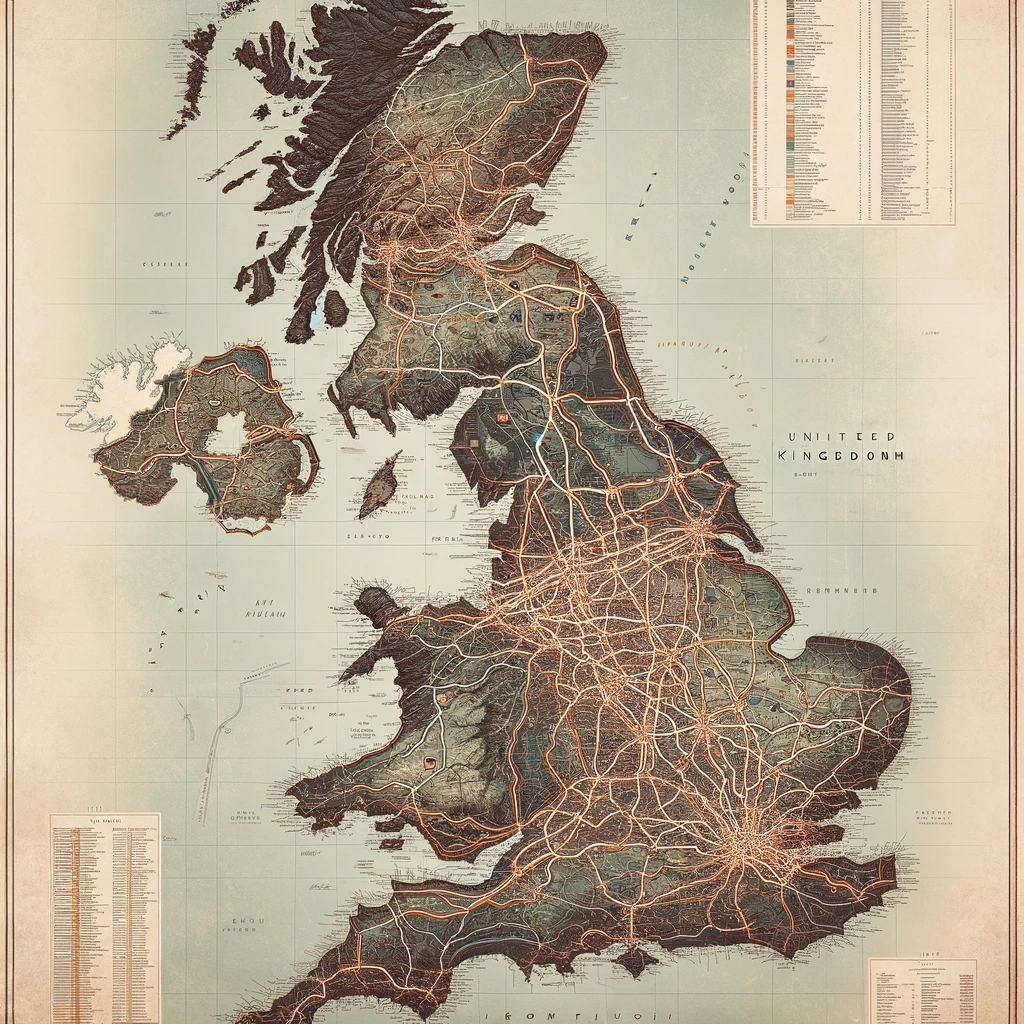 Traversing Time: The Evolution of the United Kingdom’s Road Network