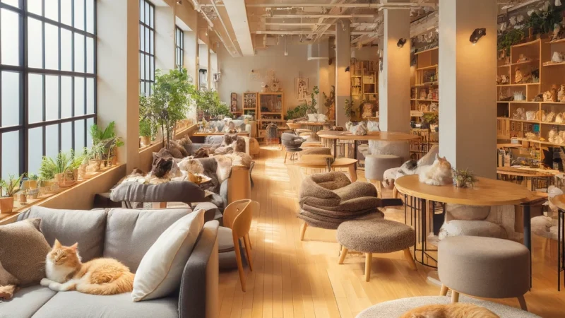 Purring with Pleasure: How Cat Cafes Are Changing the UK’s Cafe Culture