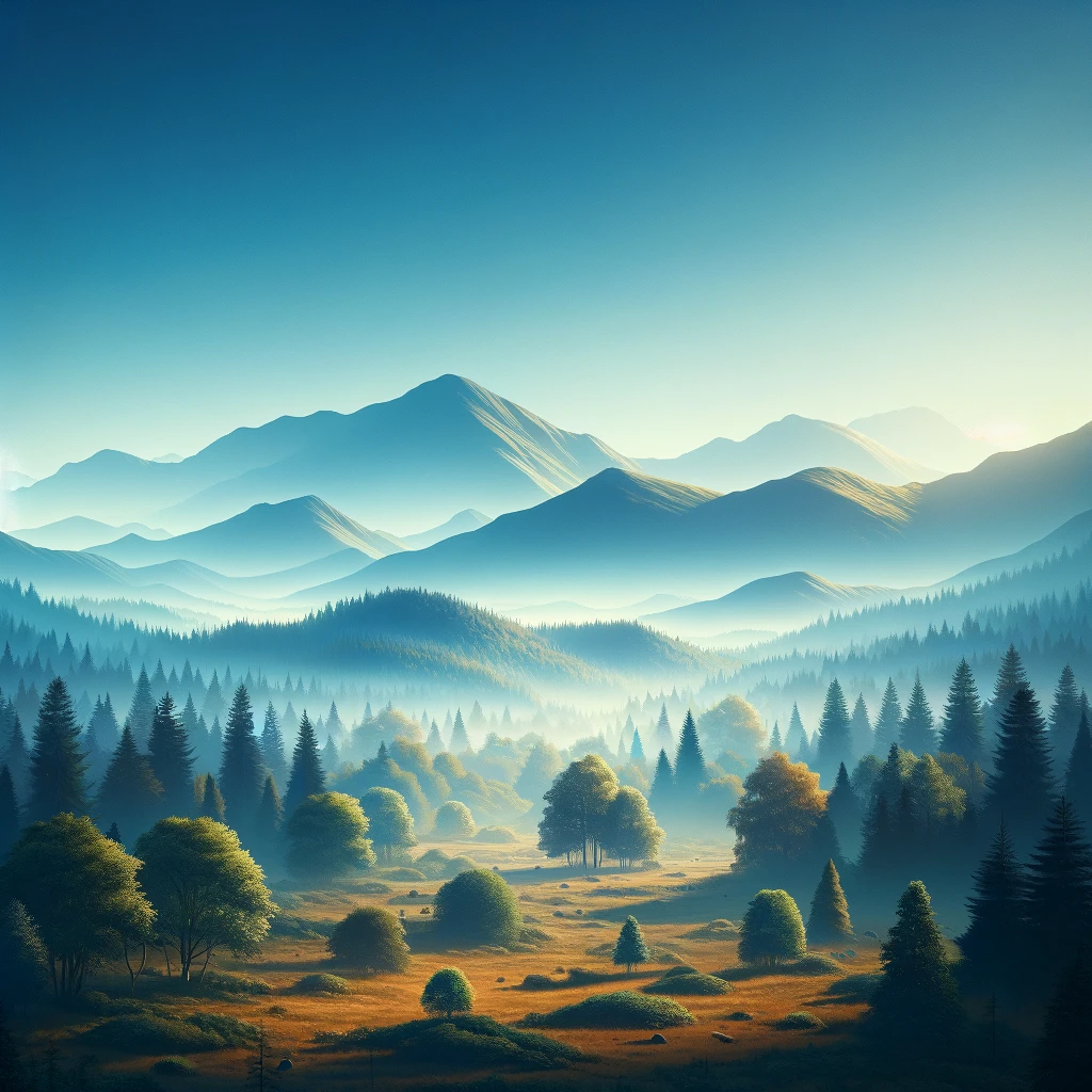 Why Does the Distant Horizon Appear Hazy on Clear Days?